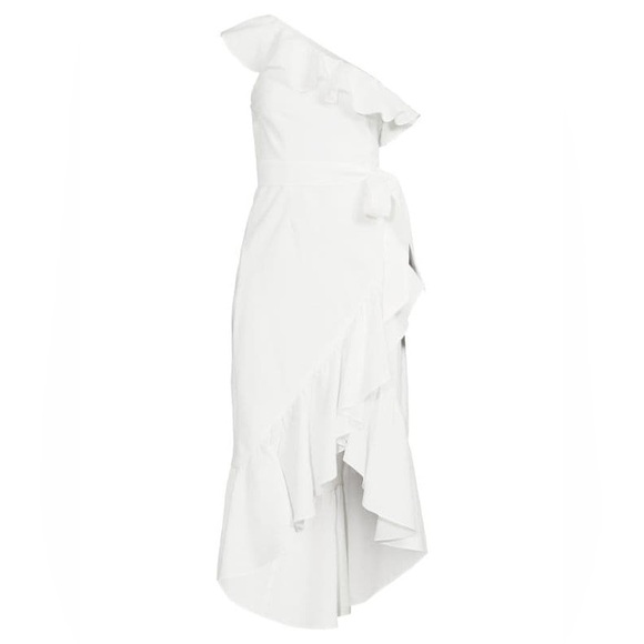 Cami NYC Tavy One Shoulder Midi Dress Size S - Picture 3 of 3